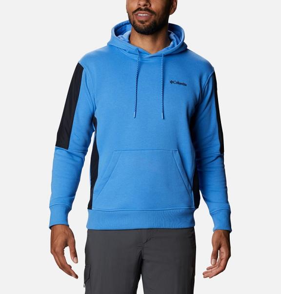 Columbia Minam River Hoodies Blue Black For Men's NZ70142 New Zealand